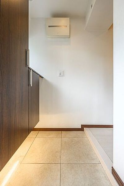 お部屋の顔となる玄関。