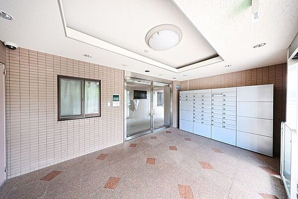 安心感のあるオートロック付マンションです。