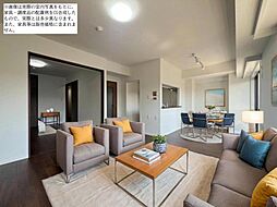 サンヴェール橋本ツインタワー 3LDKのリビング/ダイニング