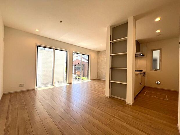 調理台が広く、お料理も楽しい時間になりますね!