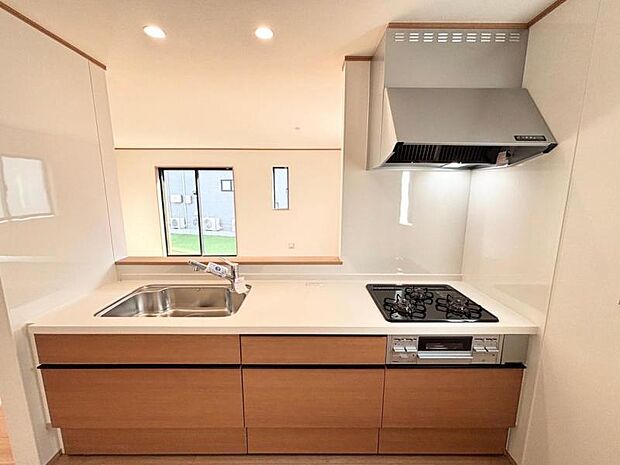 調理台が広く、お料理も楽しい時間になりますね！