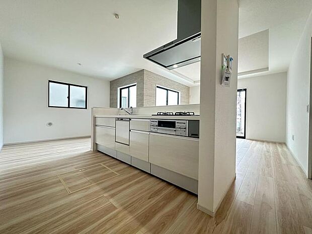 調理台が広く、お料理も楽しい時間になりますね!