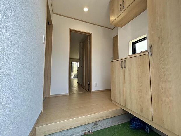解放感ある玄関です!