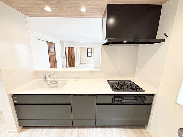 調理台が広く、お料理も楽しい時間になりますね！