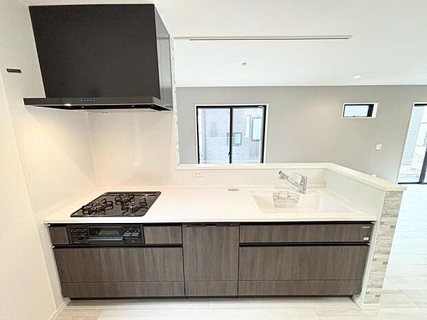 調理台が広く、お料理も楽しい時間になりますね!