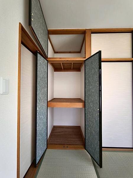 季節物もすっきり収まる頼れる収納力