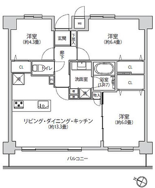 間取り：313004689584
