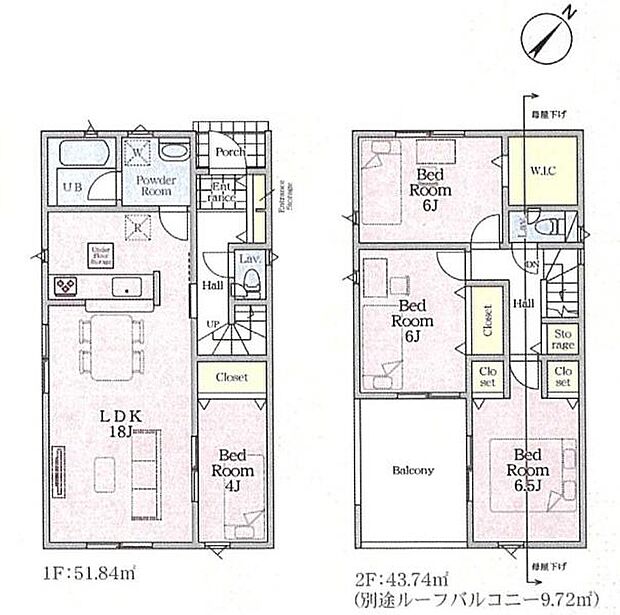 1号棟　間取り図