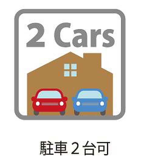 ■駐車スペースは2台分ございます。