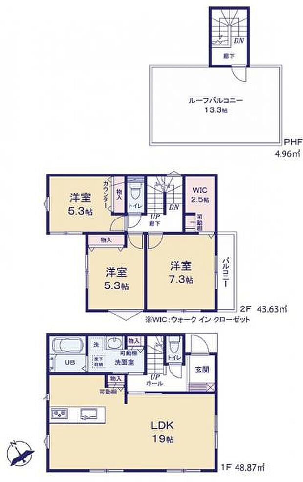 3号棟　間取り図