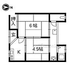 京都市右京区梅津北浦町 2階建 築55年のイメージ