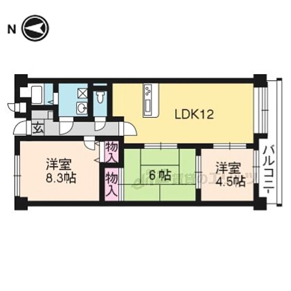 同じ建物の物件間取り写真 - ID:226060798814