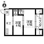 京都市伏見区横大路下三栖南郷 2階建 築52年のイメージ