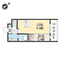 京都府京都市南区吉祥院池ノ内町（賃貸マンション1LDK・2階・28.63㎡） その2