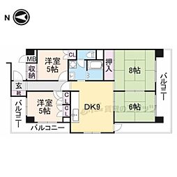 間取図画像 4DK