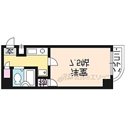 メゾンブランシェヤシマビル 1Kの間取図画像