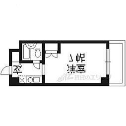 フォレスト 1Kの間取図画像