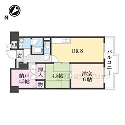 サン・レスポアール 3DKの間取図画像