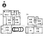 城陽市奈島上ノ段 2階建 築53年のイメージ