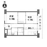 京都市山科区西野様子見町 11階建 築53年のイメージ