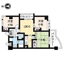 イスターナ吉祥院 405 ｜ 京都府京都市南区吉祥院嶋高町（賃貸マンション3LDK・4階・61.20㎡） その2