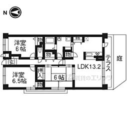 グランＫ’ｓ−ジオ 1階3LDKの間取り