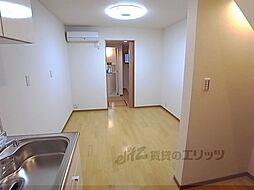 京阪本線 淀駅 徒歩15分の賃貸一戸建て 1階2DKのリビング/ダイニング