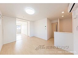 （仮）下鳥羽中円面田町アパート 3階1LDKのリビング/ダイニング