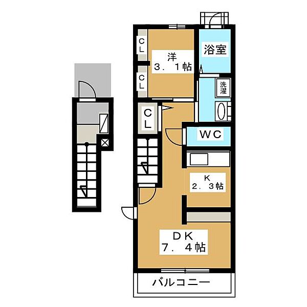 同じ建物の物件間取り写真 - ID:220003247613