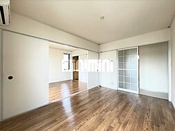 エレガントタウン上松　Ｂ棟 202 2階3DKのリビング/ダイニング