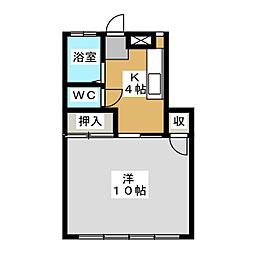 間取図画像 1K