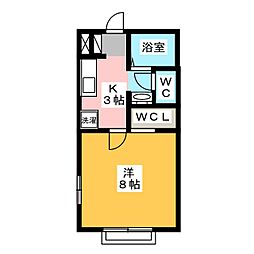 間取図画像 1K