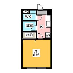 間取図画像 1K