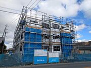 島内駅より徒歩4分 新築 3階建の賃貸物件