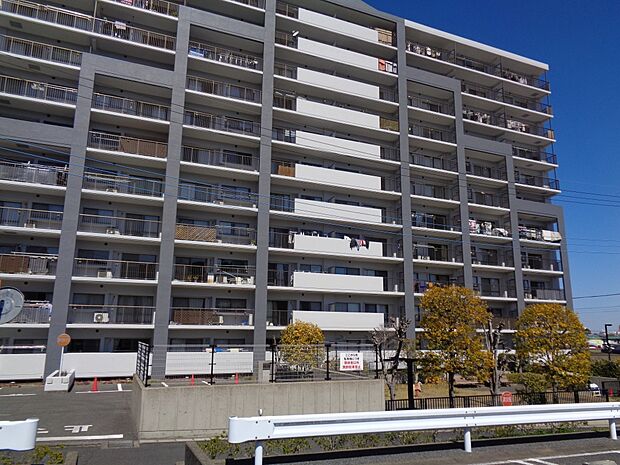 茂原駅から車で約6分。8階の中古マンションです。
