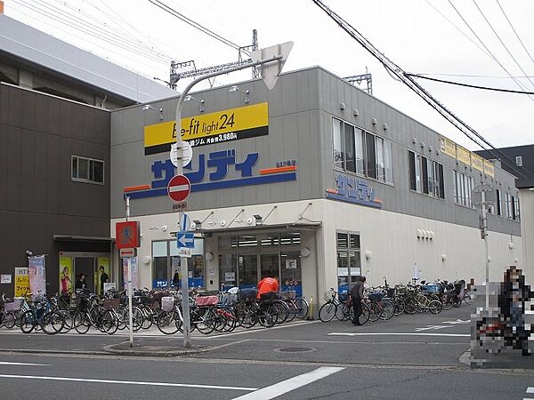 スーパーサンディ布施店まで約２３０ｍです。