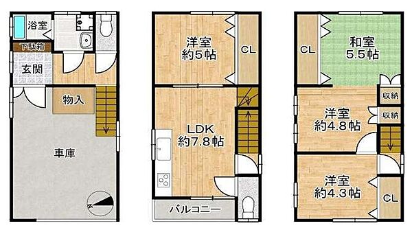 間取り：327002345084