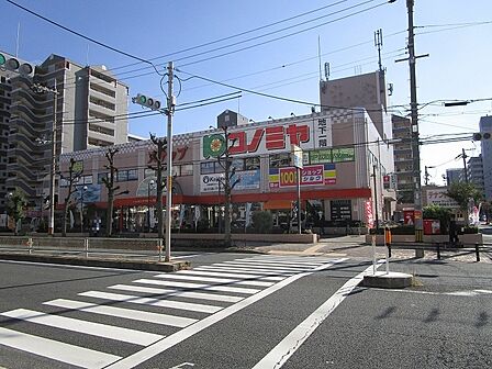 ショッピングフロアーステップ（コノミヤ鴫野西店・ココカラファイン）まで約７３５ｍ（徒歩１０分）です。