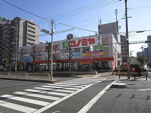 ショッピングフロアーステップ（コノミヤ鴫野西店・ココカラファイン）まで約７３５ｍ（徒歩１０分）です。