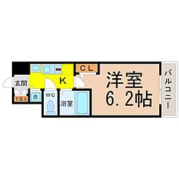 間取図画像 1K