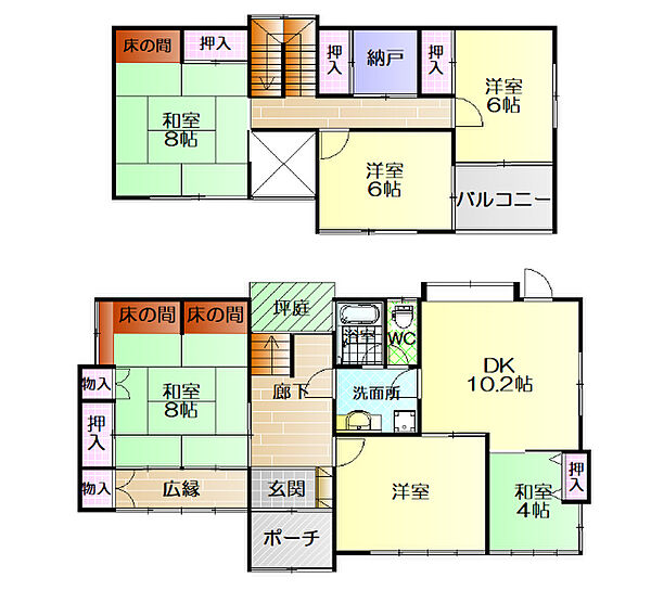 間取り：324000014948