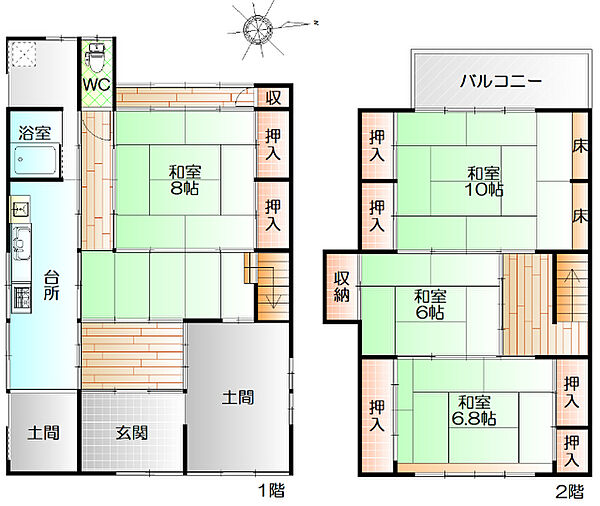 間取り：324000019664