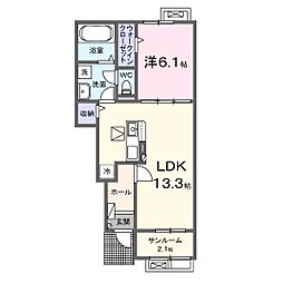 ポルト I 1階/105号室