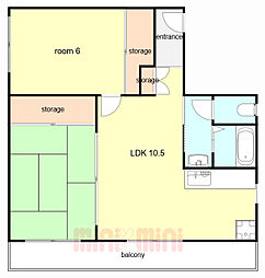 再度ハイツ 6階