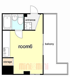 板宿北マンション 4階