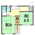 中野マンション4階5.9万円