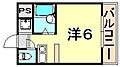 コスモメイト北野4階5.0万円