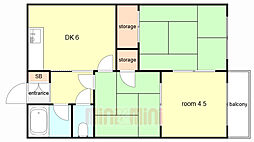 ケイアンドエスマンション白川台 2階