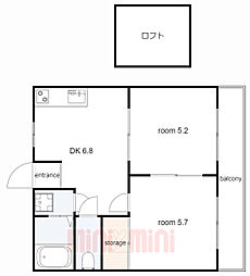 ルナメイト 2階