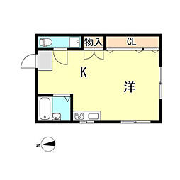 須磨寺ハイツ 2階